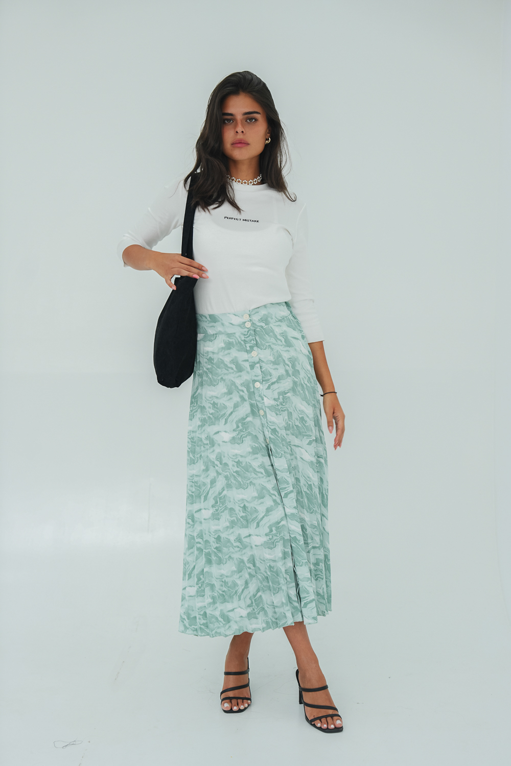 חצאית פליסה אלגנטית